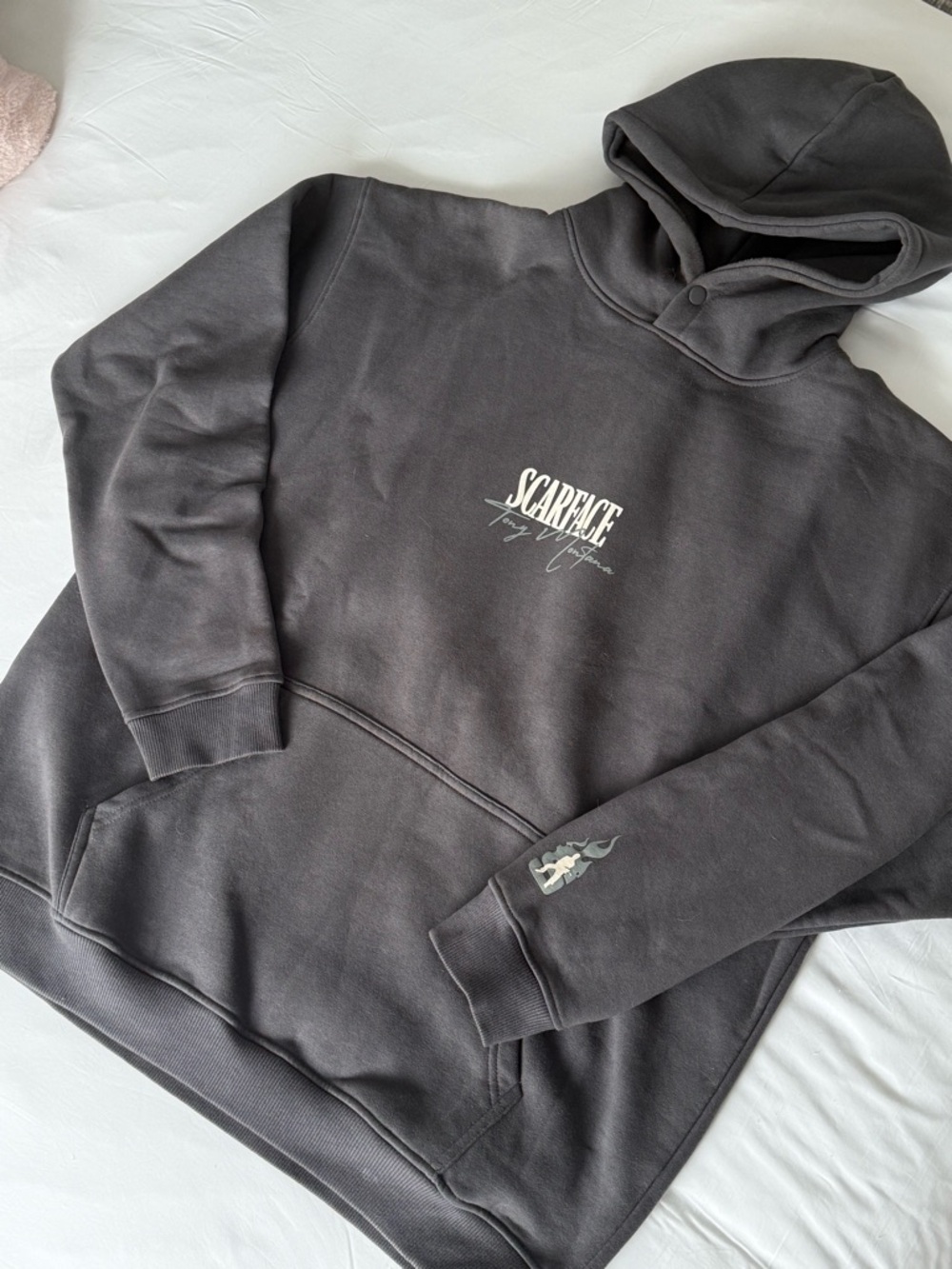 Charcoal Graphic Hoodie